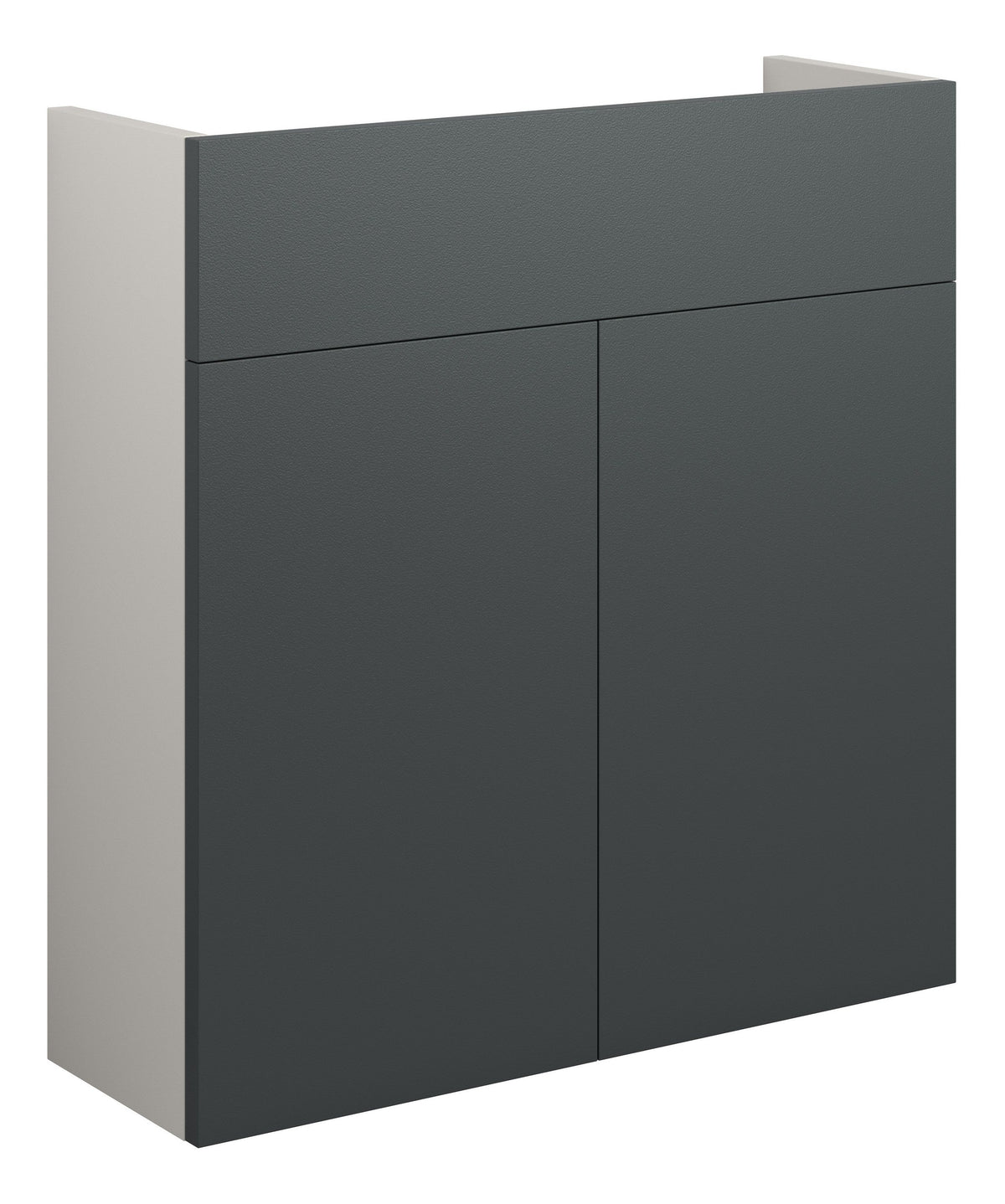 Eder 600mm Slim Basin Unit - Matt Graphite Grey (Grey Cab)