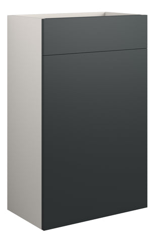 Eder 500mm Standard WC Unit - Matt Graphite Grey (Grey Cab)