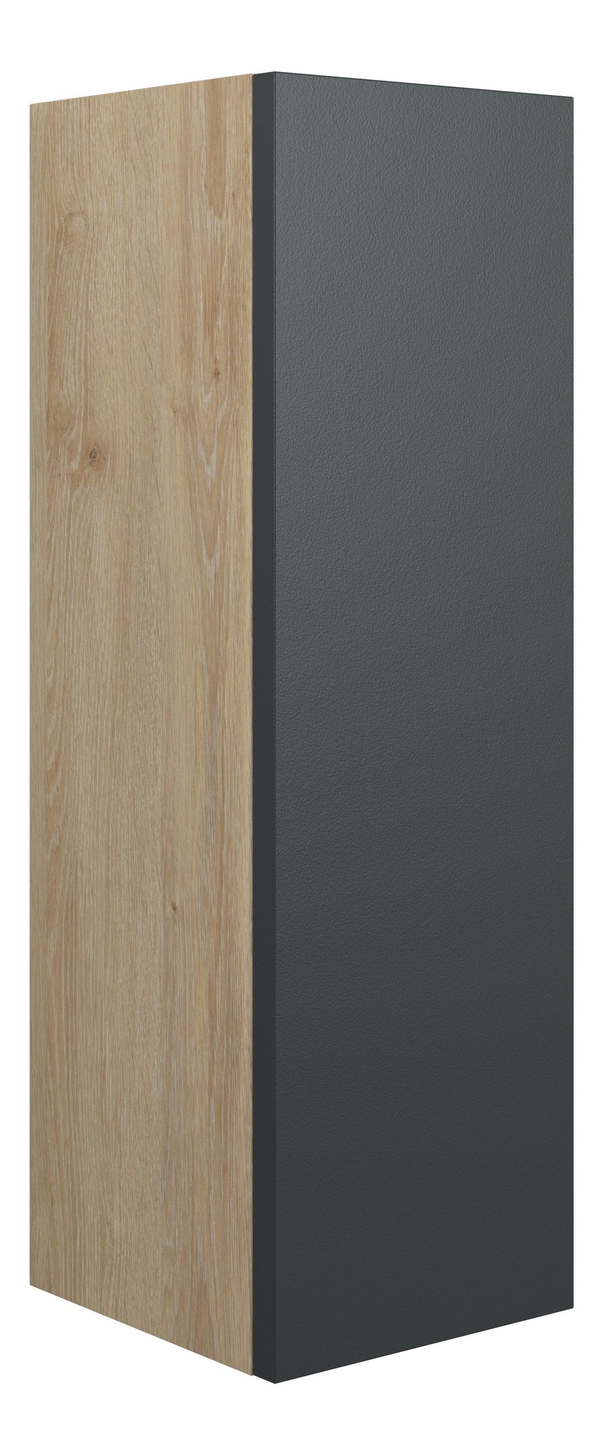 Eder 200mm Slim Base Unit - Matt Graphite Grey (Oak Cab)