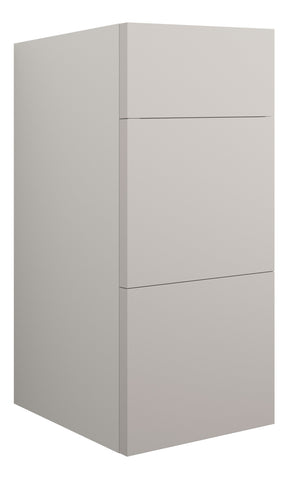 Eder 300mm Standard 3 Drawer Unit - Matt Dove Grey (Grey Cab)
