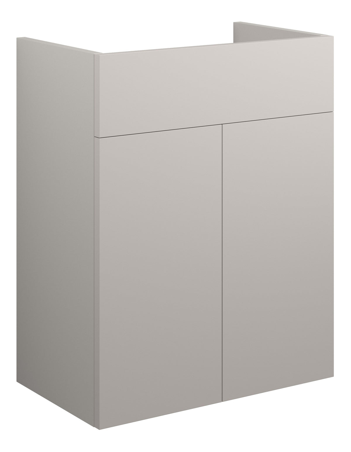 Eder 500mm Standard Basin Unit - Matt Dove Grey (Grey Cab)