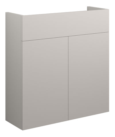 Eder 600mm Slim Basin Unit - Matt Dove Grey (Grey Cab)