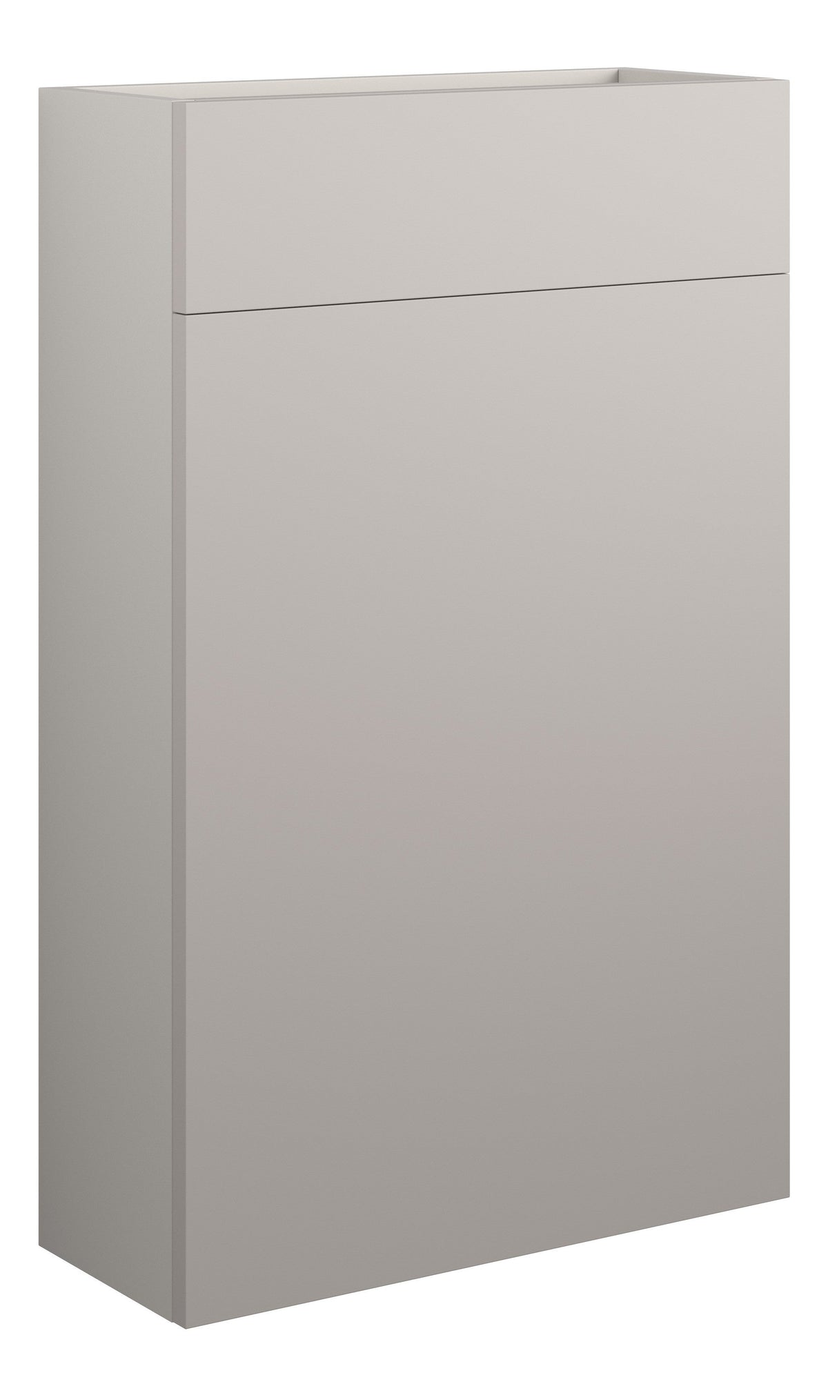 Eder 500mm Slim WC Unit - Matt Dove Grey (Grey Cab)