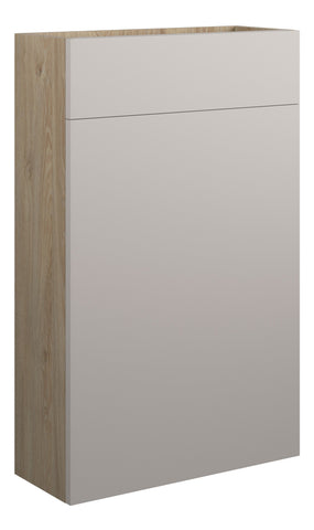 Eder 500mm Slim WC Unit - Matt Dove Grey (Oak Cab)