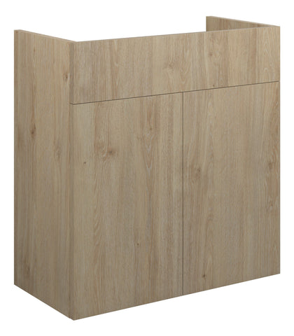 Eder 600mm Standard Basin Unit - Havana Oak (Oak Cab)