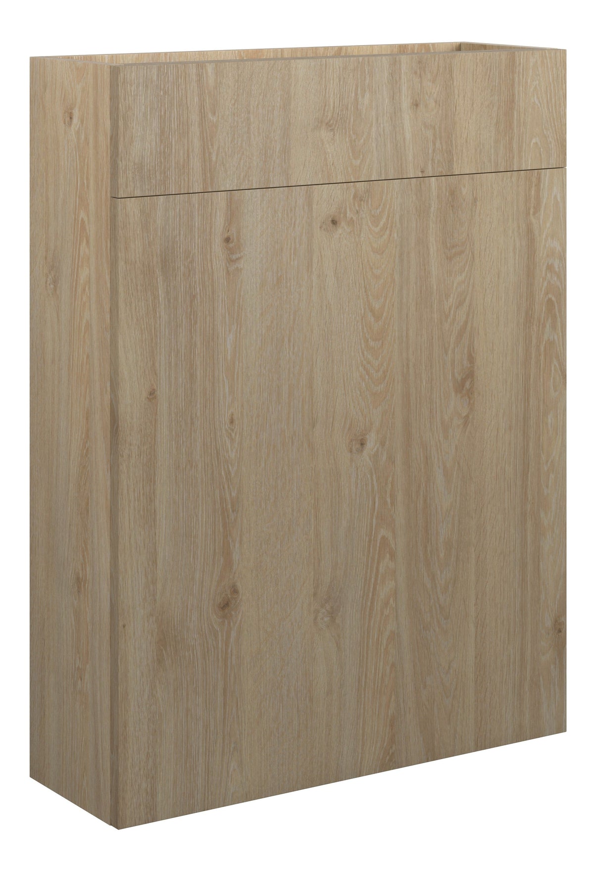 Eder 600mm Slim WC Unit - Havana Oak (Oak Cab)