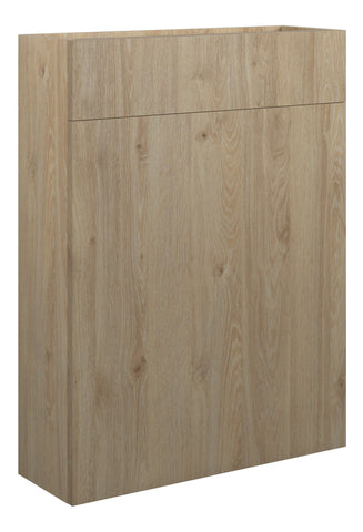 Eder 600mm Slim WC Unit - Havana Oak (Oak Cab)