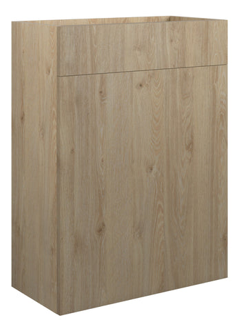 Eder 600mm Standard WC Unit - Havana Oak (Oak Cab)