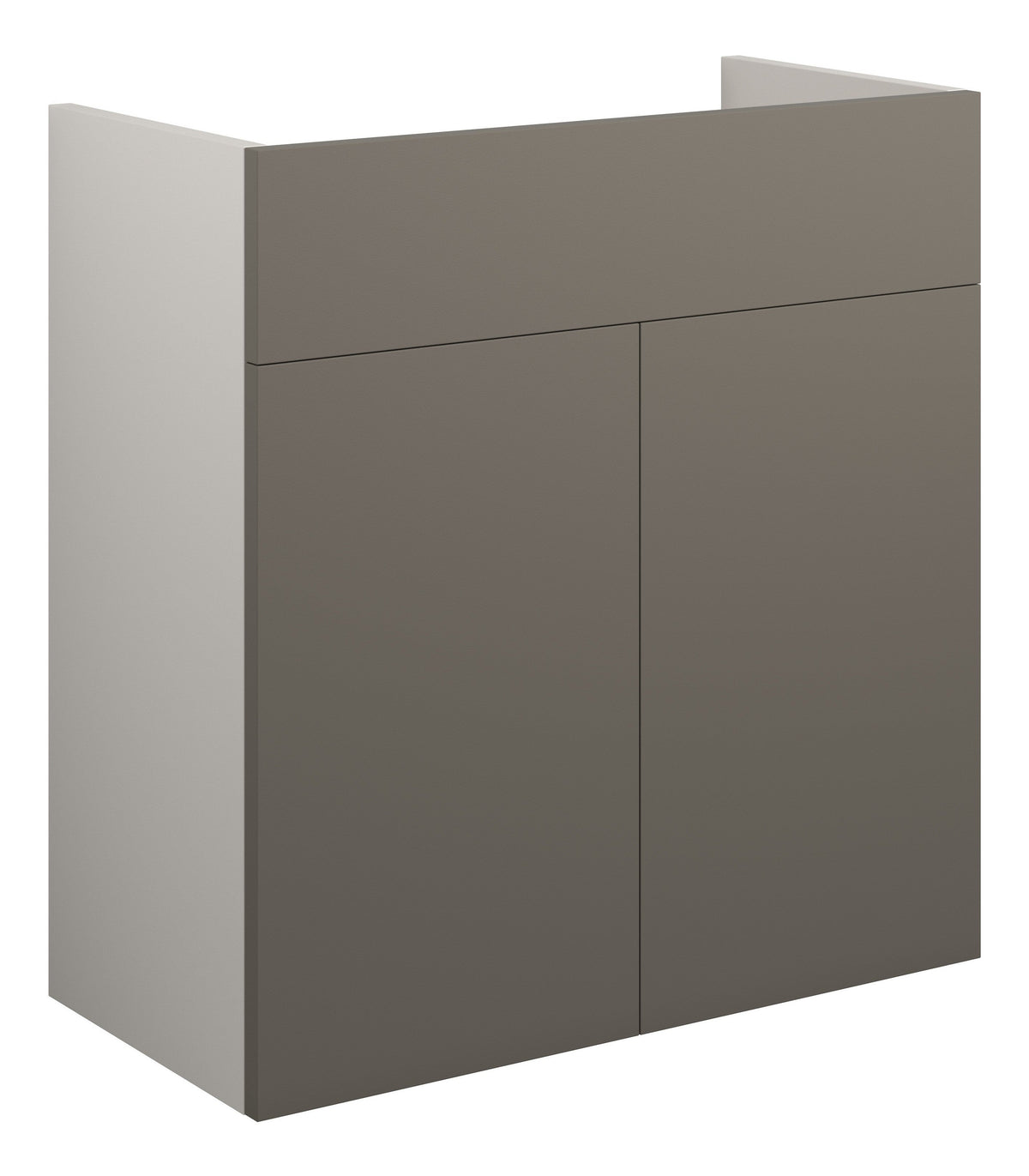 Eder 600mm Standard Basin Unit - Matt Stone (Grey Cab)