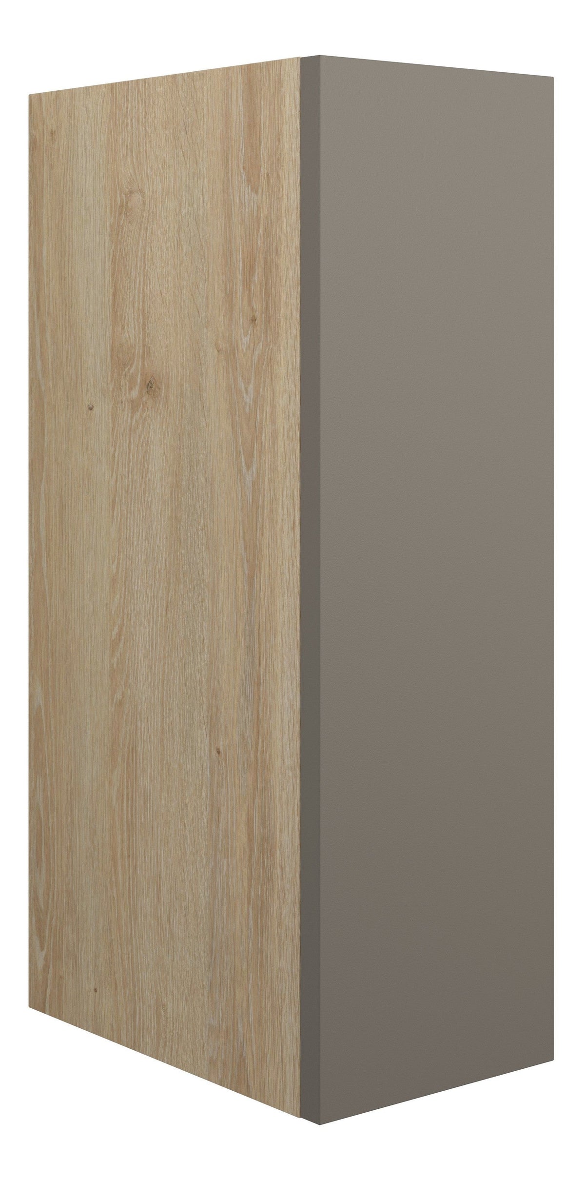 Eder 200mm Standard Toilet Roll Unit - Matt Stone (Oak Cab)