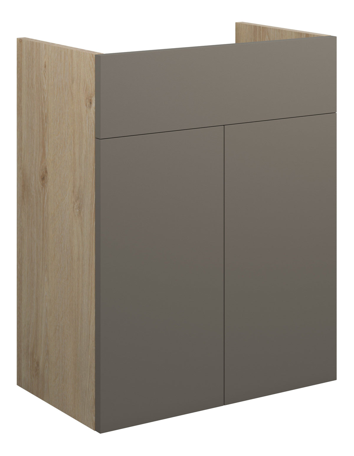 Eder 500mm Standard Basin Unit - Matt Stone (Oak Cab)