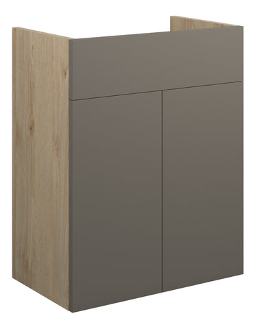 Eder 500mm Standard Basin Unit - Matt Stone (Oak Cab)