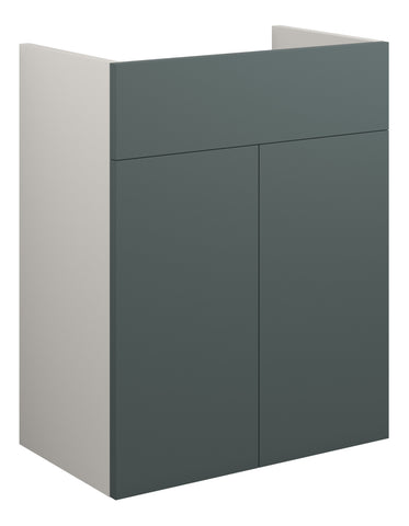Eder 500mm Standard Basin Unit - Matt Green (Grey Cab)