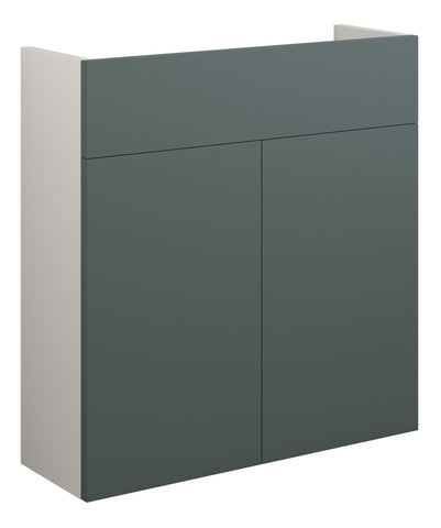 Eder 600mm Slim Basin Unit - Matt Green (Grey Cab)