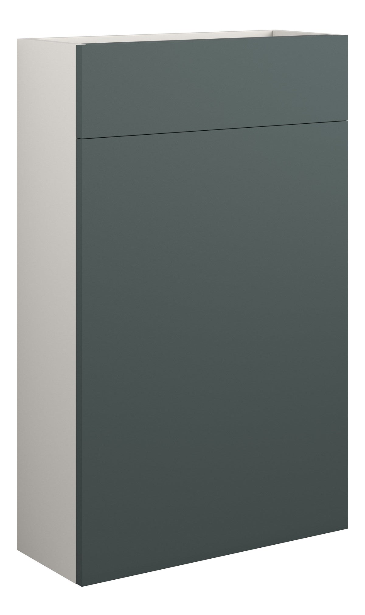 Eder 500mm Slim WC Unit - Matt Green (Grey Cab)