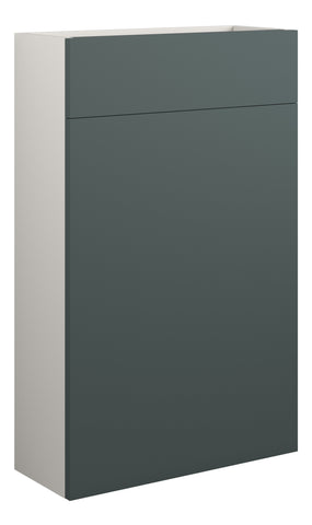 Eder 500mm Slim WC Unit - Matt Green (Grey Cab)