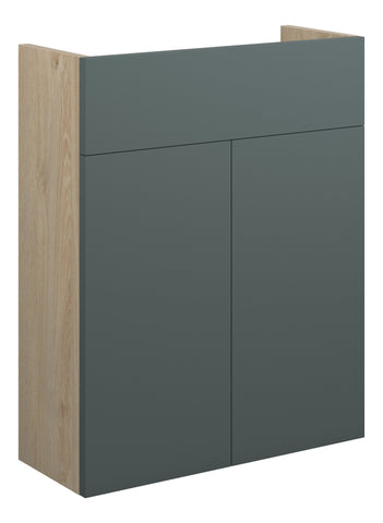 Eder 500mm Slim Basin Unit - Matt Green (Oak Cab)