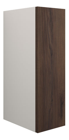 Eder 200mm Standard Toilet Roll Unit - Warm Walnut (Grey Cab)