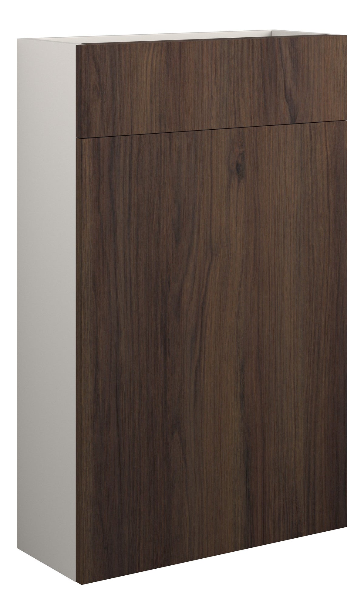 Eder 500mm Slim WC Unit - Warm Walnut (Grey Cab)