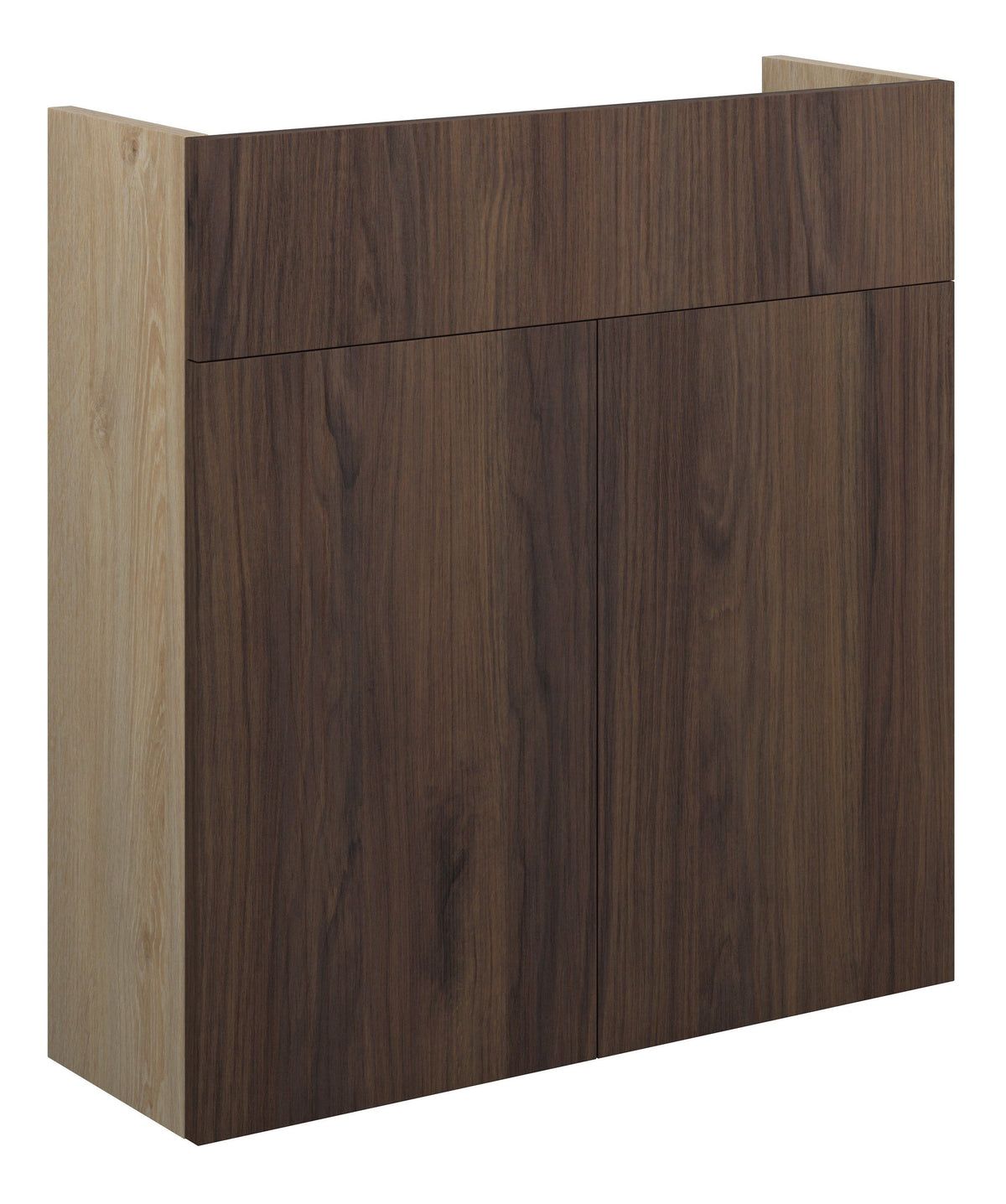Eder 600mm Slim Basin Unit - Warm Walnut (Oak Cab)