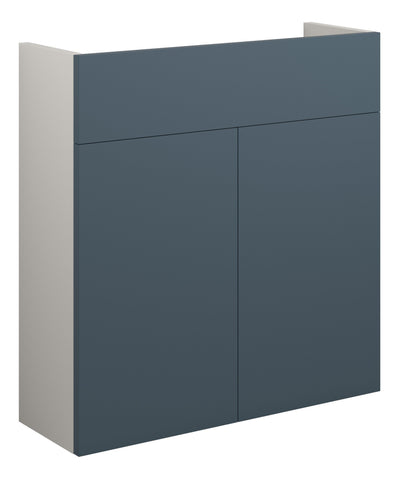 Eder 600mm Slim Basin Unit - Matt Arley Blue (Grey Cab)