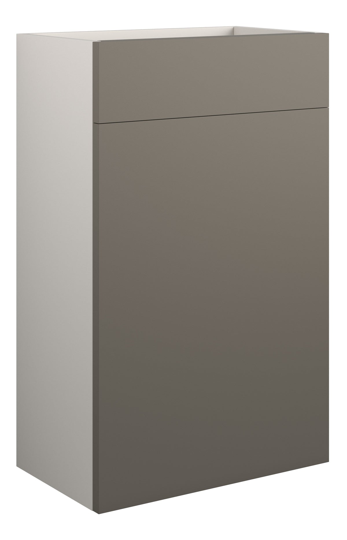 Cauvery 500mm Standard WC Unit - Matt Stone (Grey Cab)