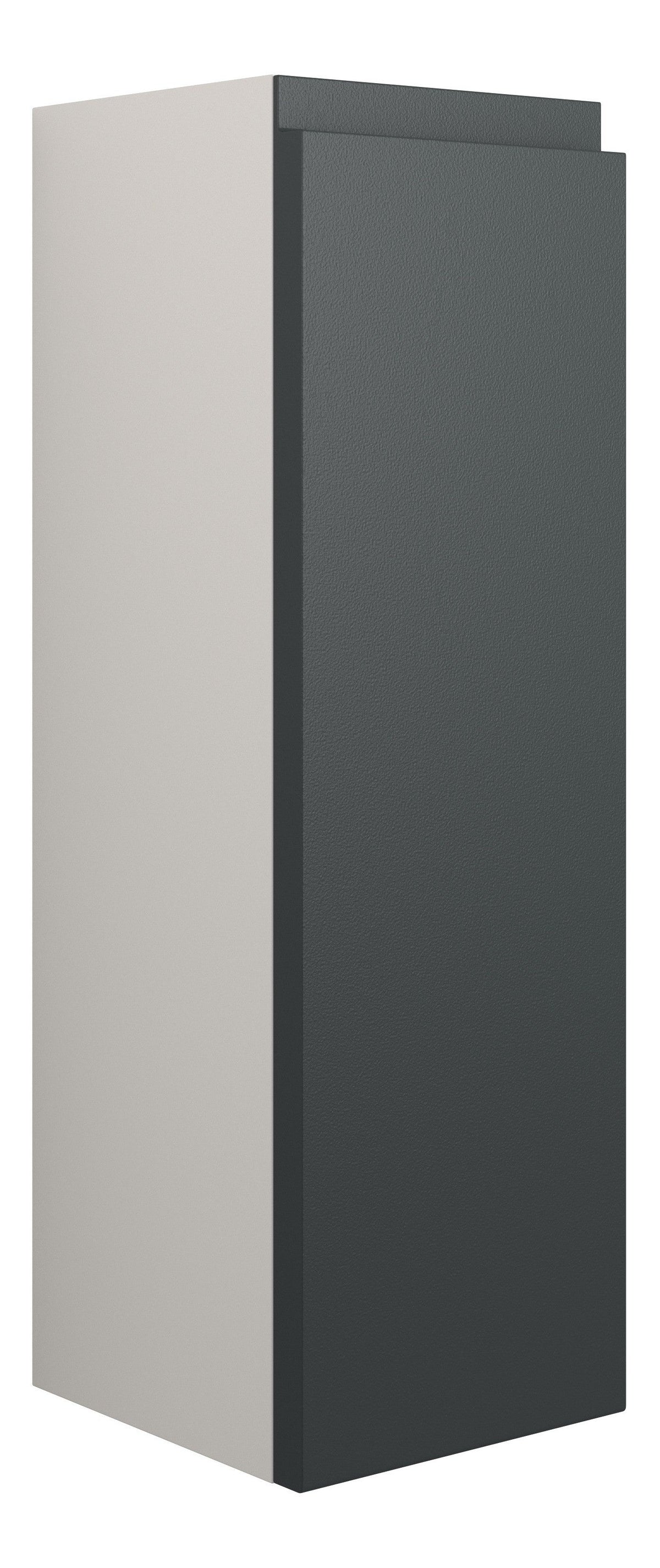 Cauvery 200mm Slim Base Unit - Matt Graphite Grey (Grey Cab)