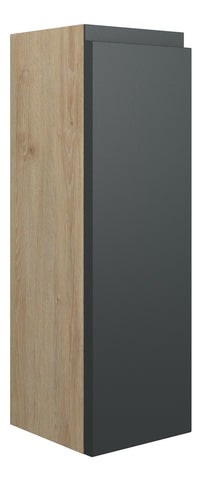 Cauvery 200mm Slim Base Unit - Matt Graphite Grey (Oak Cab)