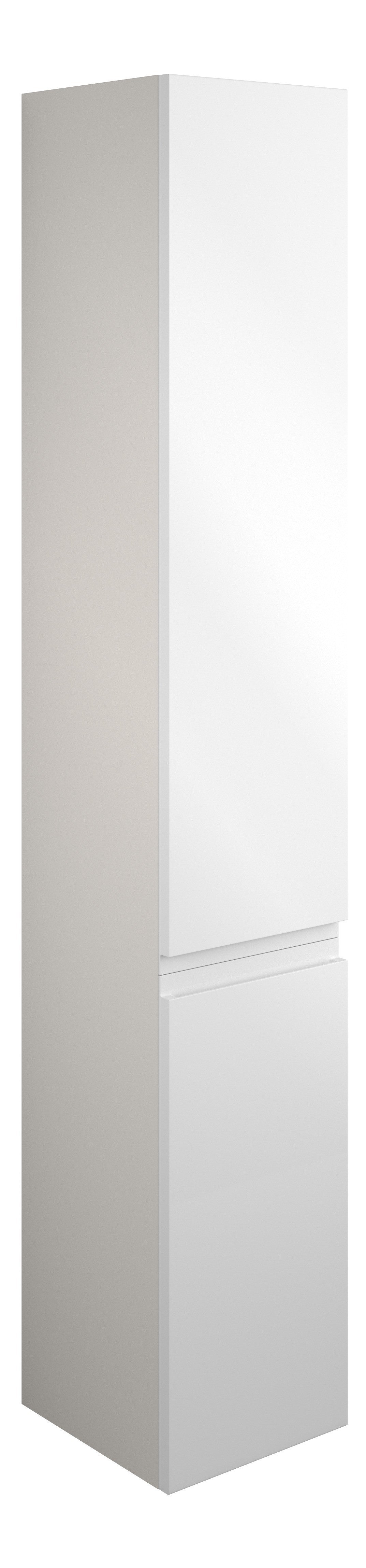 Cauvery 300mm Tall Unit - White Gloss (Grey Cab)