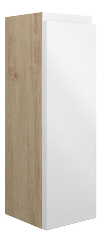 Cauvery 200mm Slim Base Unit - White Gloss (Oak Cab)