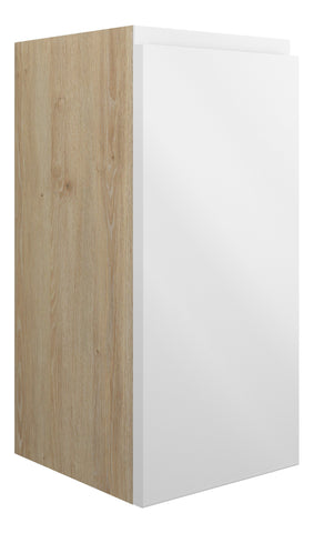 Cauvery 300mm Standard Base Unit - White Gloss (Oak Cab)