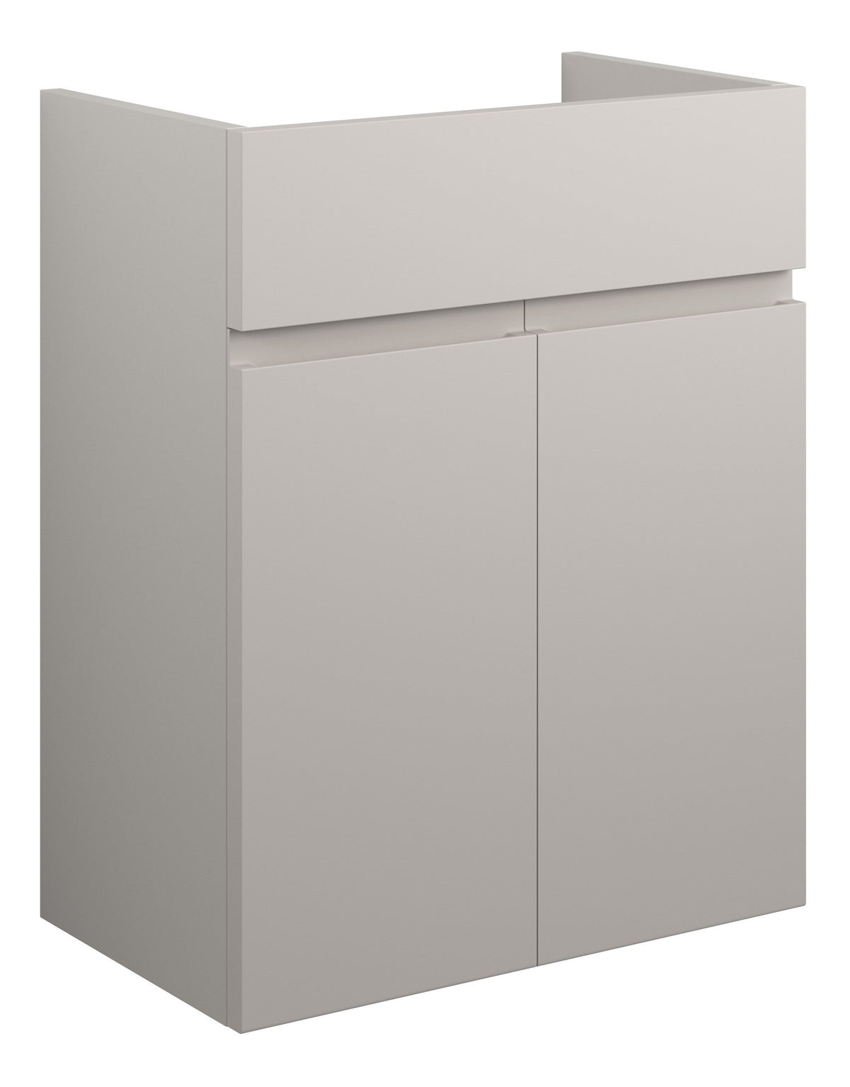 Cauvery 500mm Standard Basin Unit - Matt Dove Grey (Grey Cab)