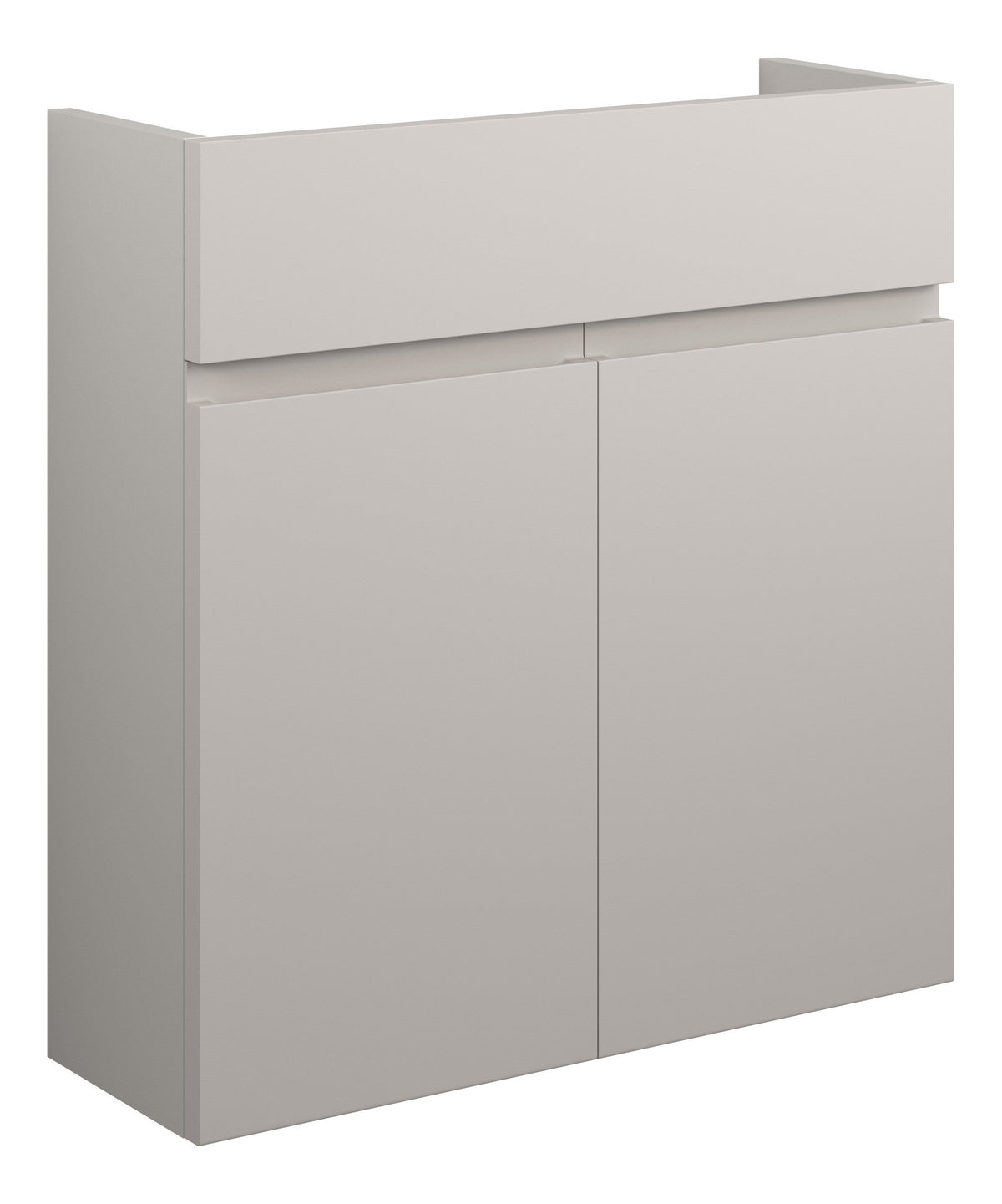 Cauvery 600mm Slim Basin Unit - Matt Dove Grey (Grey Cab)