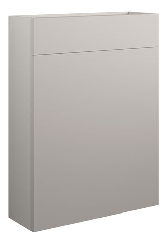 Cauvery 600mm Slim WC Unit - Matt Dove Grey (Grey Cab)