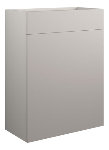 Cauvery 600mm Standard WC Unit - Matt Dove Grey (Grey Cab)