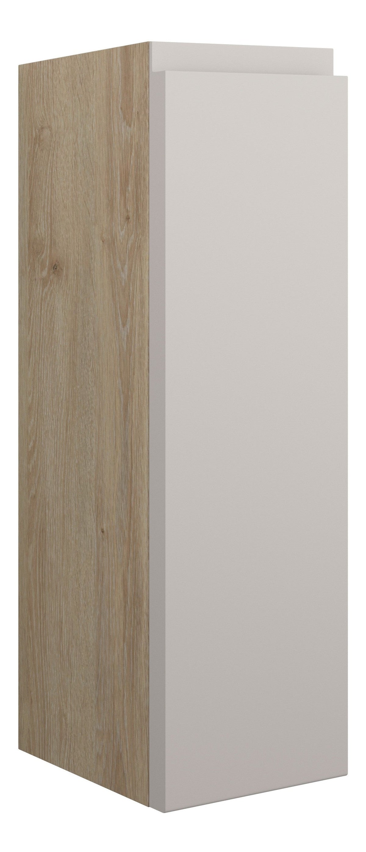 Cauvery 200mm Slim Base Unit - Matt Dove Grey (Oak Cab)