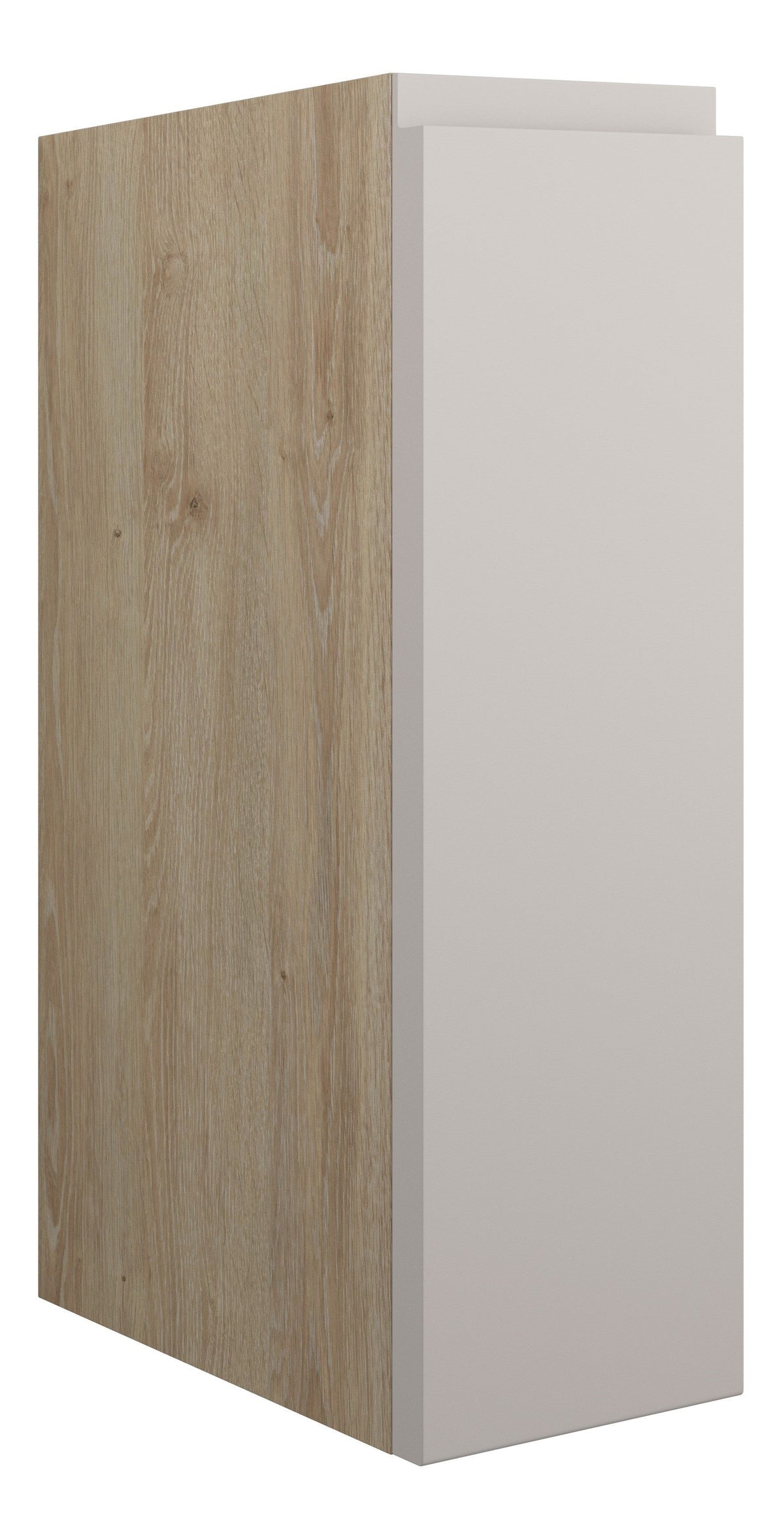 Cauvery 200mm Standard Toilet Roll Unit - Matt Dove Grey (Oak Cab)