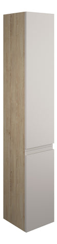 Cauvery 300mm Tall Unit - Matt Dove Grey (Oak Cab)