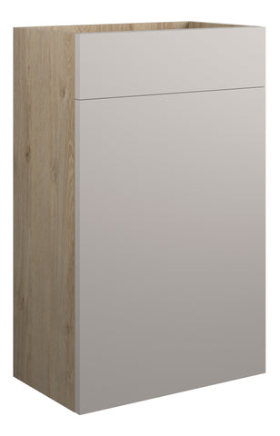 Cauvery 500mm Standard WC Unit - Matt Dove Grey (Oak Cab)