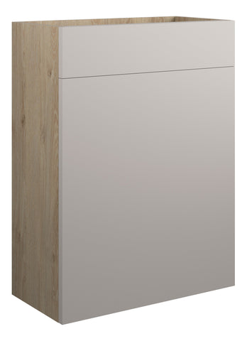 Cauvery 600mm Standard WC Unit - Matt Dove Grey (Oak Cab)