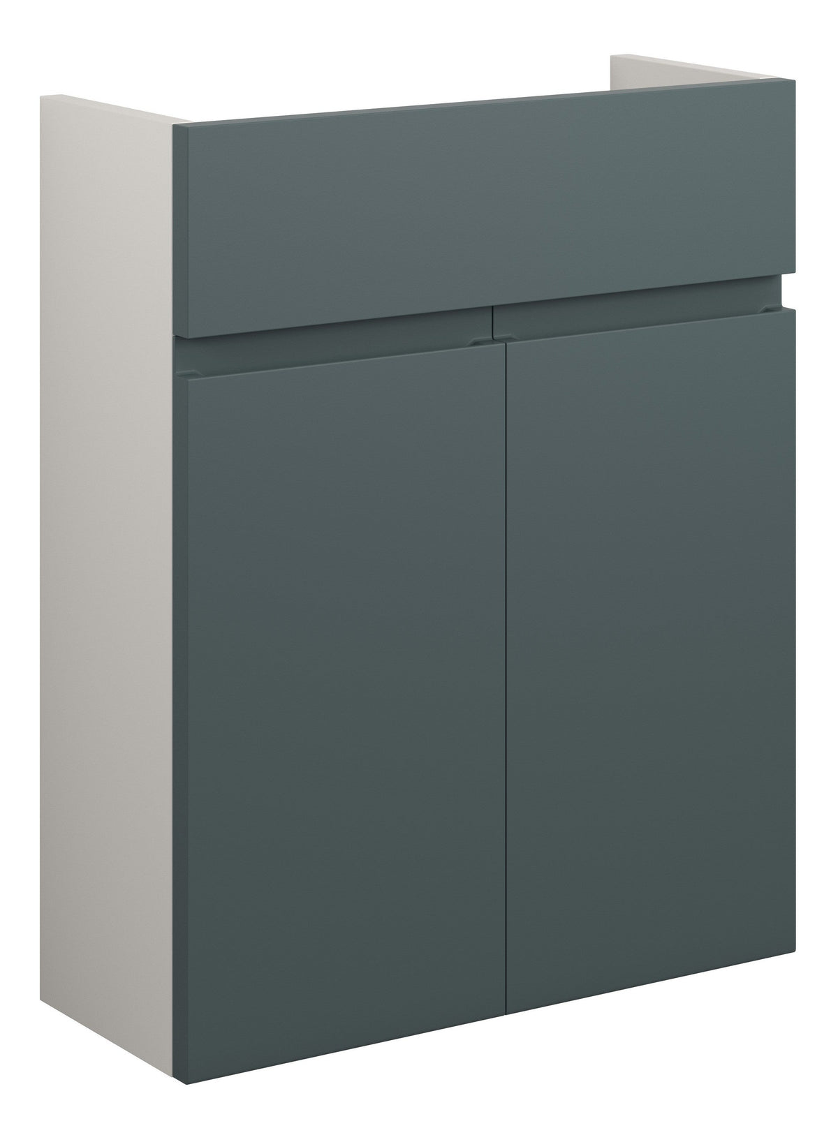 Cauvery 500mm Slim Basin Unit - Matt Green Camo (Grey Cab)