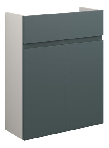 Cauvery 500mm Slim Basin Unit - Matt Green Camo (Grey Cab)