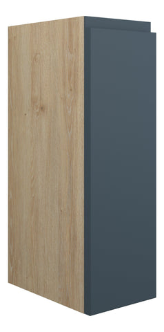 Cauvery 200mm Standard Toilet Roll Unit - Matt Arley Blue (Oak Cab)