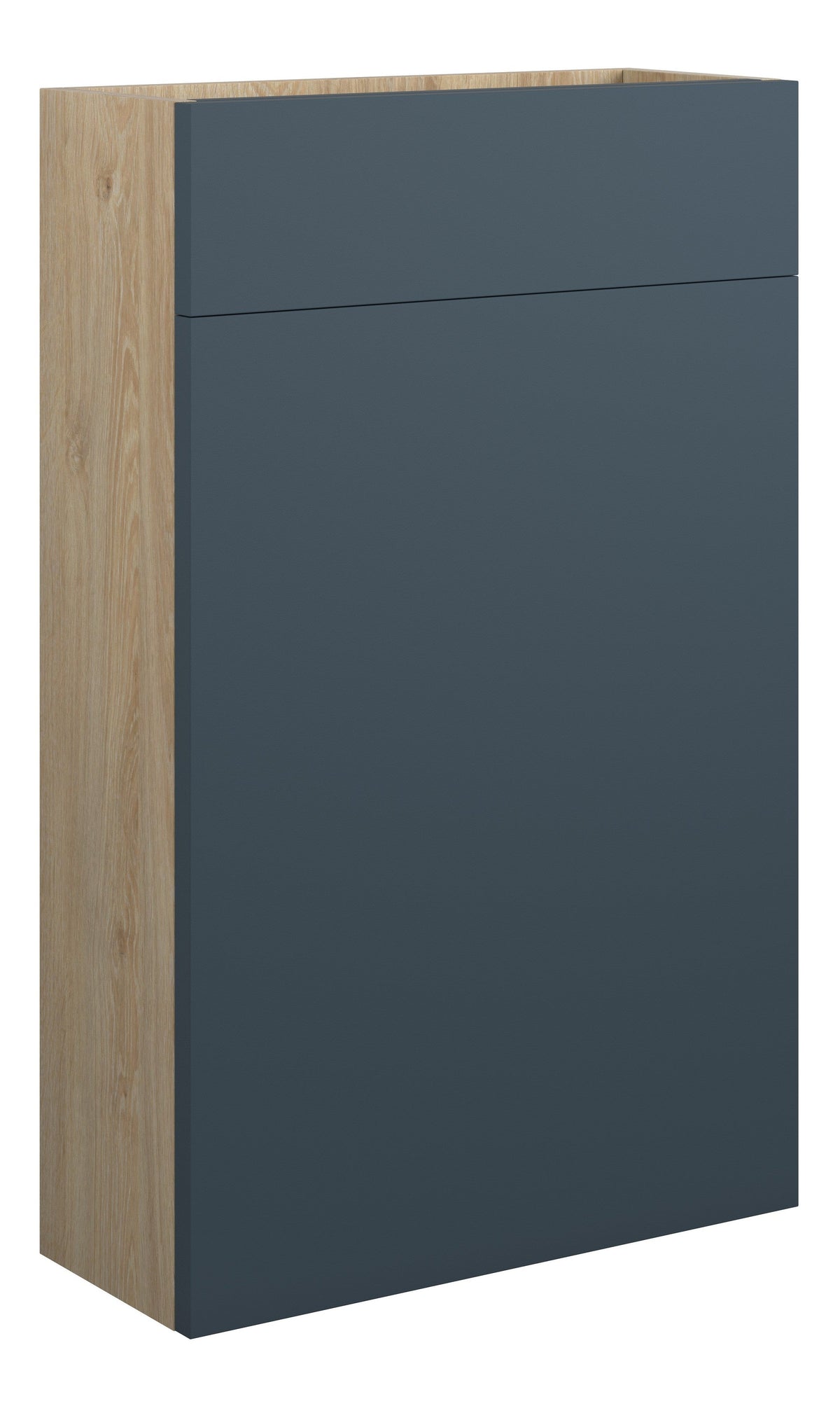 Cauvery 500mm Slim WC Unit - Matt Arley Blue (Oak Cab)
