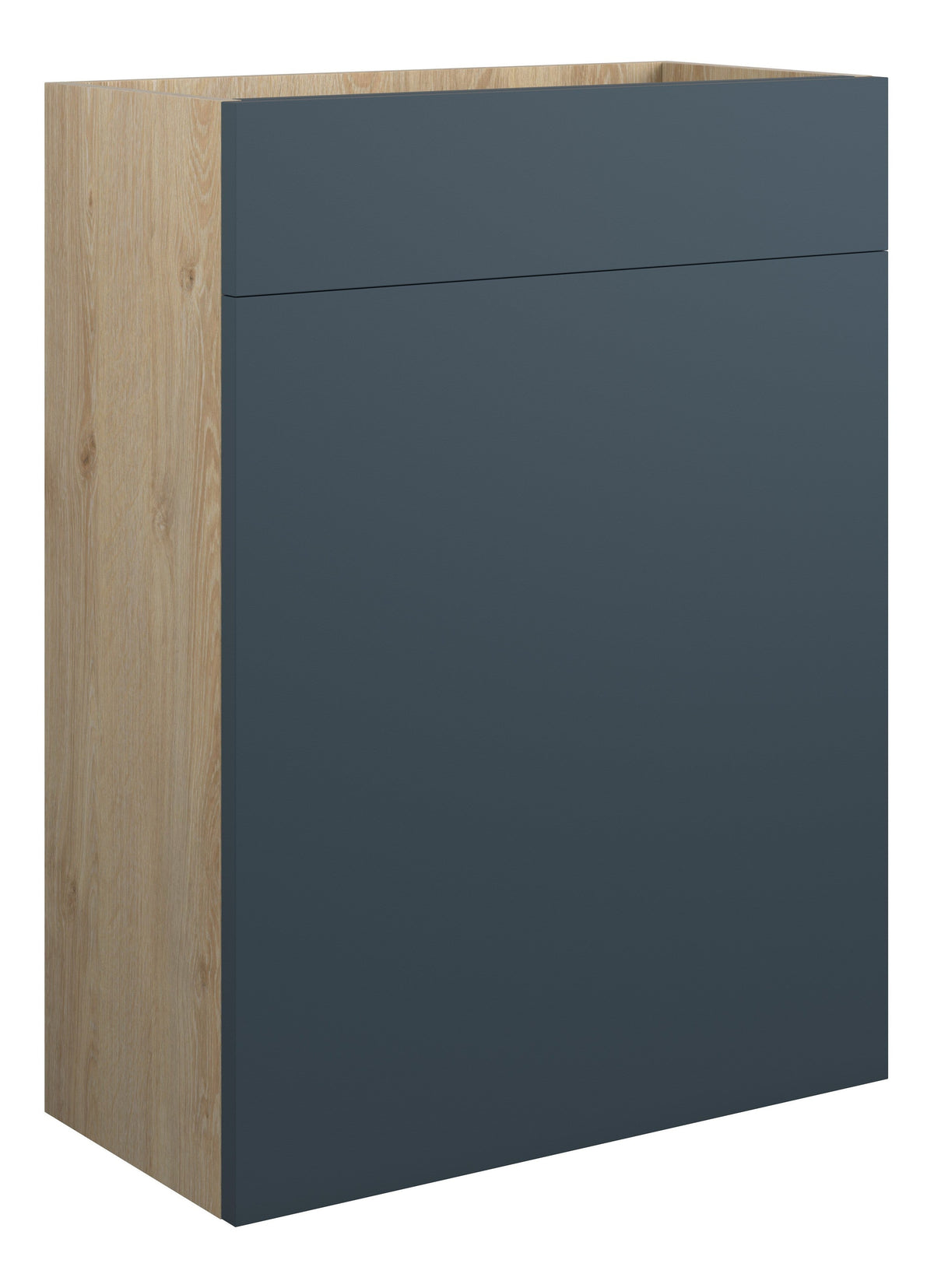 Cauvery 600mm Standard WC Unit - Matt Arley Blue (Oak Cab)