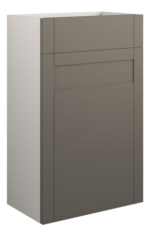 Abakan 500mm Standard WC Unit - Matt Stone (Grey Cab)