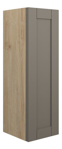 Abakan 200mm Slim Base Unit - Matt Stone (Oak Cab)