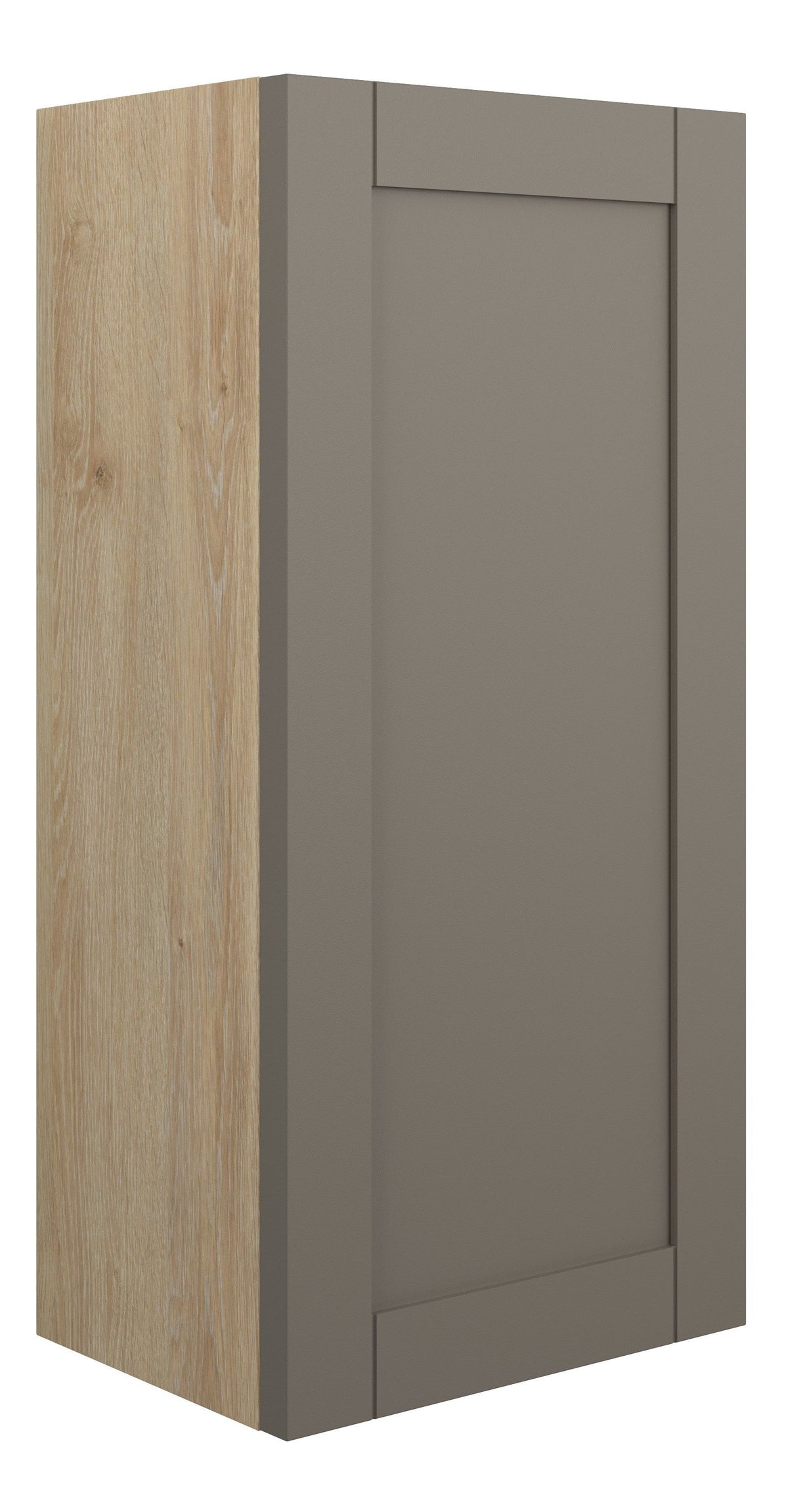 Abakan 300mm Slim Base Unit - Matt Stone (Oak Cab)