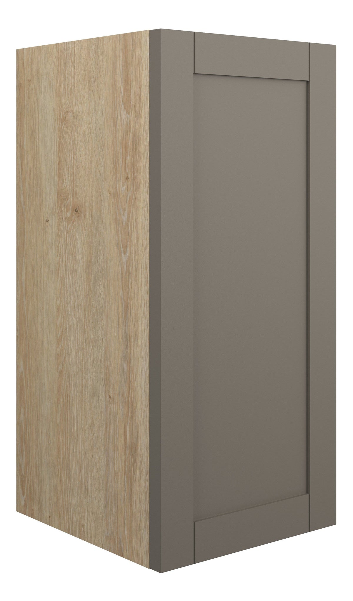 Abakan 300mm Standard Base Unit - Matt Stone (Oak Cab)