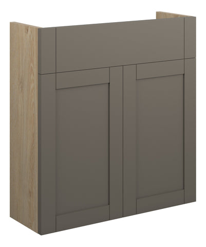 Abakan 600mm Slim Basin Unit - Matt Stone (Oak Cab)